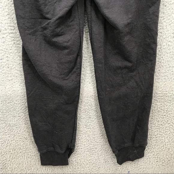 Champion 1990s Vintage Fit Sweatpants Adult Medium Black Pull On Joggers Mens - Picture 8 of 12